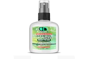 DD TECK DD Organic Neem Oil A Natural Garden Bug Spray for Plants & Horses.- Insect Repellent & Bug Repellent for House, Skin Care, Hair Growht (30ML Spray)