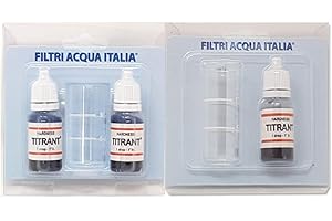 Titrant 3 Kit d'analyse de dureté d'eau (grade français) – Testeur de dureté réactif unique