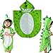 Produktbild Mystery&Melody Kinder Dinosaurier Bademäntel mit Kapuze atmungsaktive Cartoon Tiere Kapuzen Cape Handtuch Strandtuch