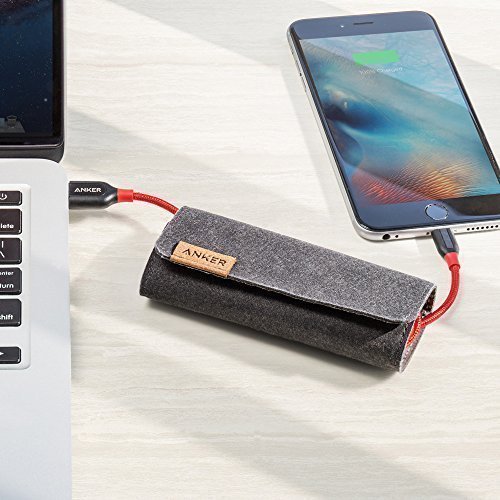 Anker PowerLine+ Lightning Cable (3ft) Durable and Fast Charging Cable
[Aramid Fiber & Double Braided Nylon] for iPhone 7 6s 6 SE, iPad and
More