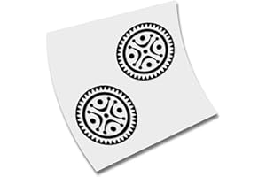 CUAC REVOLUTION 2 PEGATINA STICKER VINILO ADHESIVO CELTA ESTELA CANTABRA CANTABRIA (Negro)