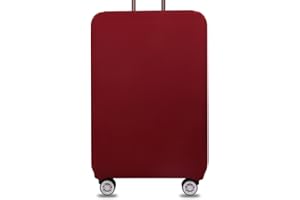 YianBestja Monochrome Housse de valisse Bagage Élastique Bagages Couverture Valise Couverture Protecteur Housse de Bagage pour 18-32 Pouce Valise