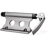 TIEMORE Blocco Bici in Lega di Alluminio Supporto per Forcella Blocco a sgancio rapido Clip Fisso Portapacchi per rimorchio p