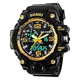 DDLONY Outdoor-Sportuhr Digital Uhren Elektronische Bewegung Mit Kautschukband 1155