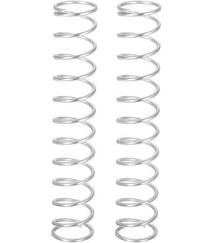 5 Stück Druckfedern – Länge 100 Mm, Außendurchmesser 12 Mm, Drahtdurchmesser 0,9 Mm, Elastische Federn Für Viele Anwendungen