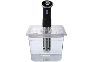 SOUS VIDE TOOLS SousVideTools Container aus Polycarbonat, 11,6 l, mit Deckel passend für den Anova 2.0 Sous-Vide-Stick, durchsichtig, zum Garen, frei von BPA, nicht-haftend und spülmaschinengeeignet,