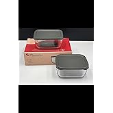 Paşabah&ccedil;e SNOW BOX SAKLAMA KABI 420 CC İKİLİ PLASTİK GRİ KAPAKLI