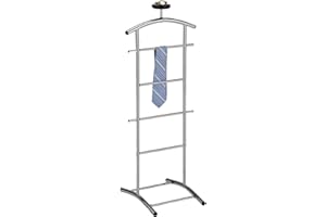 IDIMEX Stummer server ATRIX, appendiabiti da donna in metallo cromato