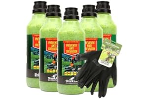 SODIPIÈCES Matijardin - Préventif anti-crevaison Shark Oil OKO 500 ml par 5 + gants multi-services - Générique