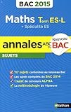 Image de Annales ABC du BAC 2015 Maths Term ES.L + spécialité ES