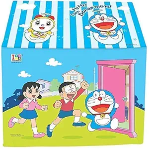 NIYANETAIL Jumbo Size Extremely Light Weight , Water Proof Kids Play Tent House for 5 6 7 8 9 10 11 12 Year Old Girls and Boys (Doraemon Tent)