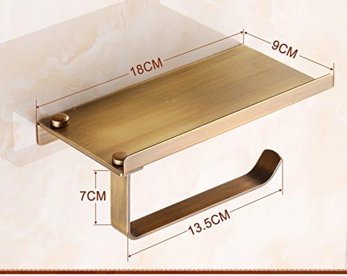 Antique Store Toilet Paper Holder/Copper Napkin Rings/American Bathroom Tissue Boxes/Bathroom Accessories-B