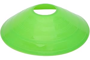 Onewer Fußballkegel-Marker, Fußball-Trainingsscheibe 10 Stück PE für Trainingseinheiten für für Parkplatz für Verkehr zur Markierung von Gittern für -Kurse