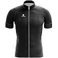 TRIUMPH Plain Solid Dyed Color Cycling Jersey for Men Half Sleeve Regular Fit Full Zipper Mountain Biking Bicycle Wear (Equipe Style - Relaxed Cut)