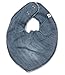 Pippi Baby Girls' Neckerchief Blue Light Denim one size