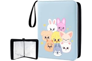 SKIKHN Stray Kids Photocard Binder, Stray Kids Photocards Holder, Skzoo Cartoon Photocards, Photocard Holder, SKZoo Album 400 carte, album per carte SKZ, Regali per Ragazzi e Ragazze
