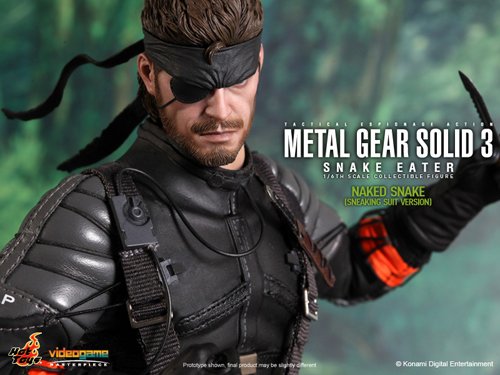 Naked Snake 12in Hot Toys Fig. Metal Gear Solid