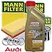 Produktbild Motoröl 5lt Castrol Edge Professional LL 03 5W-30 +Filter Mann Filter -A u d i A4 (8K, B8) 1.8 TFSI