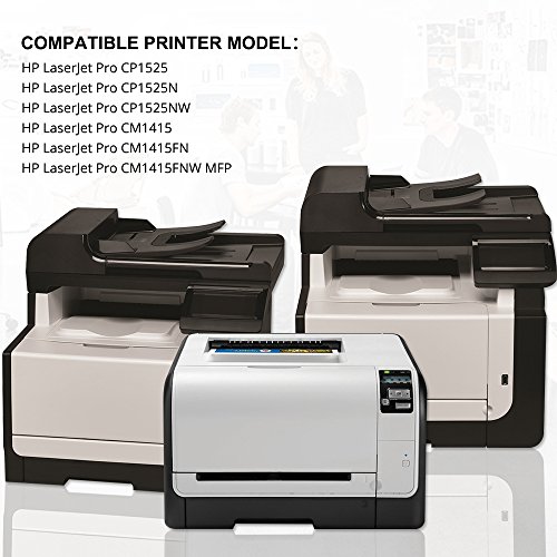 Cool Toner kompatibel toner fuer CE323A(128A) Tonerkartusche replacement fuer HP LaserJet Pro CP1525N CP1525NW, CM1415FN CM1415FNW MFP,Magenta, 1-Pack,1300 Seiten - 5