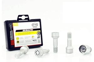 Fits Sprinter Van 907/910 Gen3 Models 2017 To 2021 Heyner Germany Stil Block PRO Locking Wheel Nuts 14x1.5x52 122/5