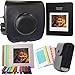 Produktbild Kameratasche Kombination 5 in1 Fujifilm Instax SQUARE SQ 10 Hybride Sofortbildkamera Gehäuse-Zubehör Sofortbildkamera - TaiYaun Premium Kunstleder Schutzhülle Reise Kameratasche Hülle Abdeckung Gehäuse-Zubehör (Kombination 5 in 1 Schwarz)