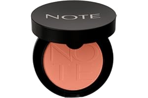 NOTE COSMETICS NOTE COSMÉTIQUE - Luminous Silk Compact Blusher | Fard à Joue Illuminateur de Teint | Blush Poudre Compact | Effet Bonne Mine & Naturel | Résistant, Tenue Longue Durée (Soft Peach)