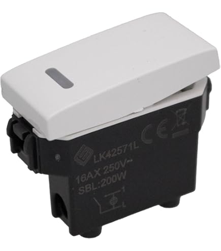 Interruttore Unipolare Illuminabile Bticino Matix Am5001L - Qualità E Affidabilità Per Impianti Elettrici - Foto 6