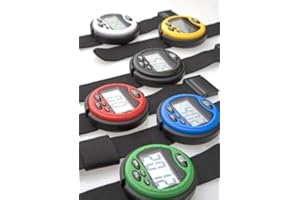 Optimum Montre Ultime Pour Les Évenements - Temps Précis Pour Le Cross - Écran LCD Grand Et Clair, Compacte & Confortable Avec Fonction D'Alarme Nouvelles Couleurs
