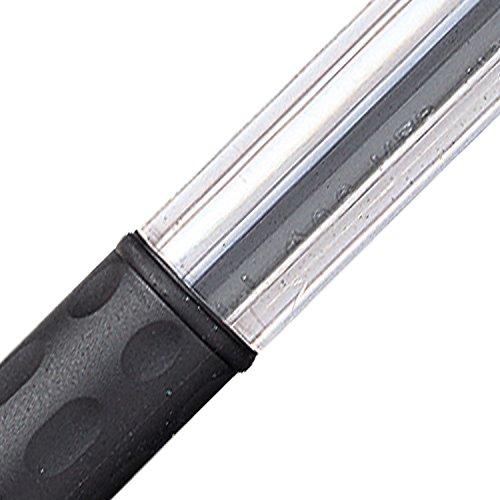 Pentel Hybrid Gel Grip Tintenroller 0,6 mm Schreibspitze 0,3 mm Strichbreite 12 Stück schwarz - 2