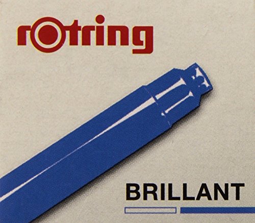 rOtring S0194681 -ArtPen-Nachfüllpatronen, 6 Stück, blau