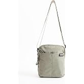 Unisex 4 B&ouml;lmeli Suya Dayanıklı Paraş&uuml;t Kumaş Omuz &Ccedil;antası SI-6033