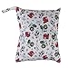 Reusable Baby Cloth Diaper Bag Double Zipper 36 x 30cm (Farm Pattern)