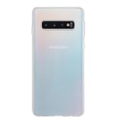 KZY İLETİŞİM Samsung Galaxy S10 Uyumlu ile uyumlu Kapak 1mm Şeffaf Silikon Kılıf