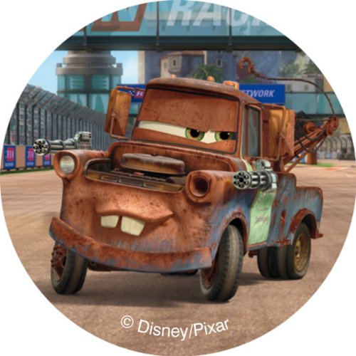 Dekoback Zucker-Muffinaufleger Cars, 2er Pack (2 x 21 g) - 3