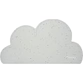 Kindsgut Set De Table Bébé En Silicone Nuage – Antidérapant, Imperméable, Design Minimaliste Gris Clair Pastel