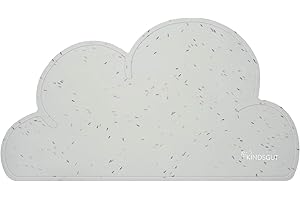 Kindsgut Platzdeckchen Wolke, Tischset, Unterlage in kinderfreundlichem Design und dezenten Farben, Konfetti