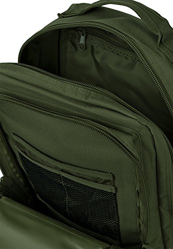 Multifunktionsrucksack im Armystyle für Schule Sport und Freizeit in verschiedenen Farben Oliv - 3