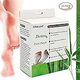 Detox Foot Pads, Detox Fußpflaster, Detox Pflaster, 20...