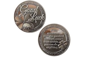 QUEAMBLER Bonne Chance Beau jeton 