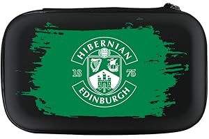 Darts Corner Official Licensed Hibernian Football Club Hibs FC Case, Green, Crest (W615)