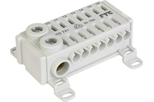 FTG Friedrich Goehringer KS 741 Klemmblock Grau 1polig 75A
