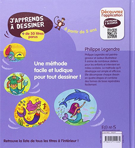 J'apprends à dessiner les sirènes