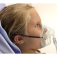 Paediatric Medium Concentration Oxygen | Non-PVC Material | Clear, Durable, Soft Design That Contours to The Face | Environmentally Friendly | for Long Term Use