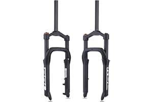 BOLANY Snow Beach Bike Suspension Fork 20 inch 4.0 Tire Fat Bicycle Air Front Fork Travel 135mm
