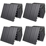 wpc gartenmöbel 【Lieferumfang】 Fläche: 44 Fliesen ~ 4m²; Farbe: anthrazit; Muster: Klassik