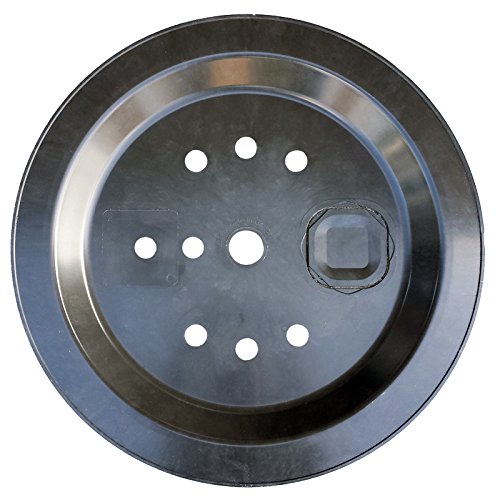 GFK-Abdeckung rund 66 cm für Wasserspiel und Becken Rundgitter 150kg belastbar mit Wartungsklappe - 2