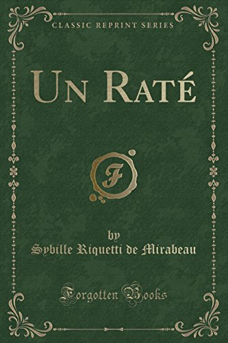 Un Rate (Classic Reprint)