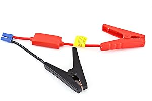 ‎KEENSO Booster kable rozruchowe do samochodu, zamiennik akumulatora, kable rozruchowe, do akumulatora samochodowego, awaryjne złącze aligatora, zacisk wspomagający akumulatory