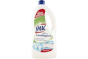 Smac - Detergente Gel Multisuperficie con Candeggina, Azione Igienizzante e Sgrassante, con Agenti Sbiancanti, 850 ml