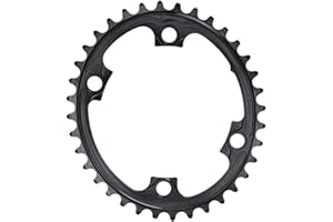 ABSOLUTEBLACK Absolute Black Oval 110x4 Bcd 2x Asymmetric Shimano 9000/6800 36t